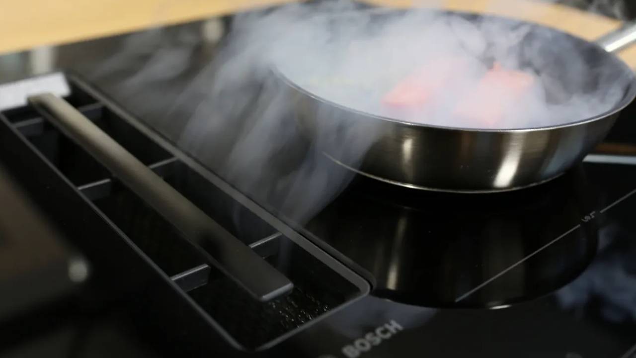 Un extractor integrado en la cocina: Una alternativa a la campana  tradicional